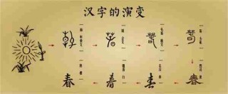 汉字演变发展历程/汉字演变发展历程图